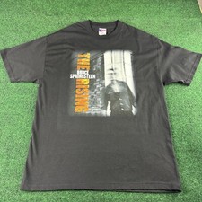 2002 Bruce Springsteen The Rising Band Tour T Shirt XL Murina Made In USA