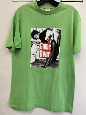 2009 Supreme Game Over T-shirt Sz M Medium Green | eBay