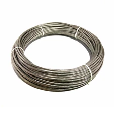 T304 Stainless Steel Cable 1x19 3/32" High Quality Korean Made Stainless Cable 