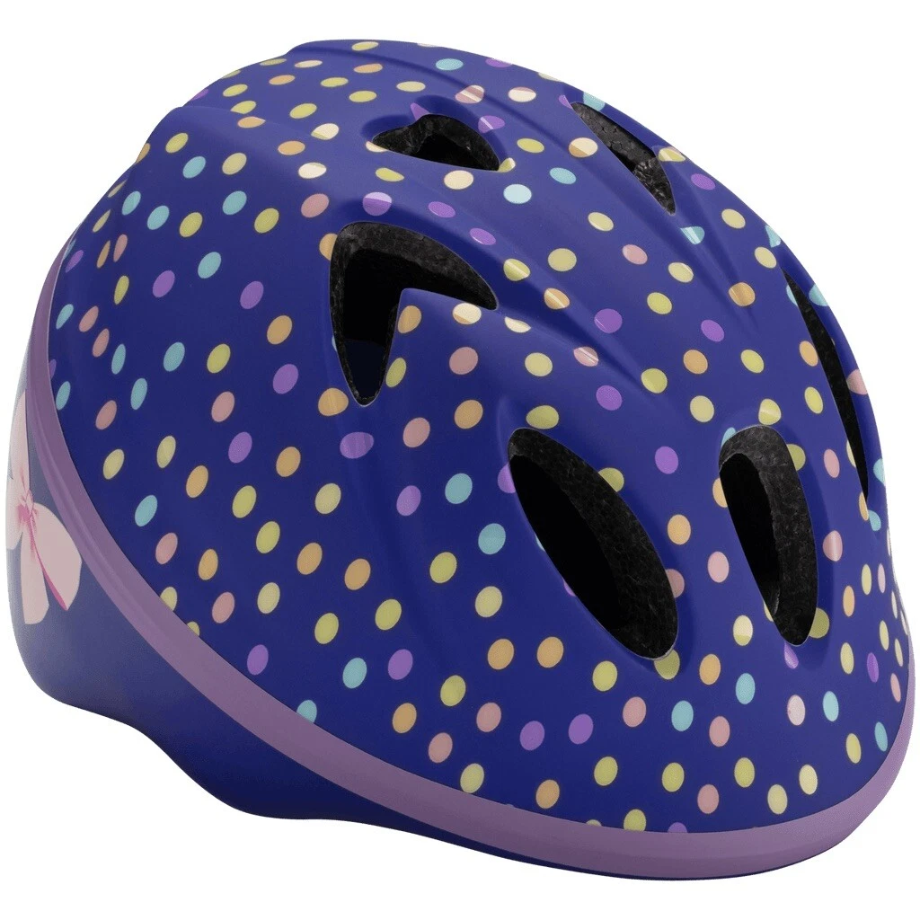 Schwinn Purple Polka Dot Infant Girls Bike Scooter Bicycle Helmet