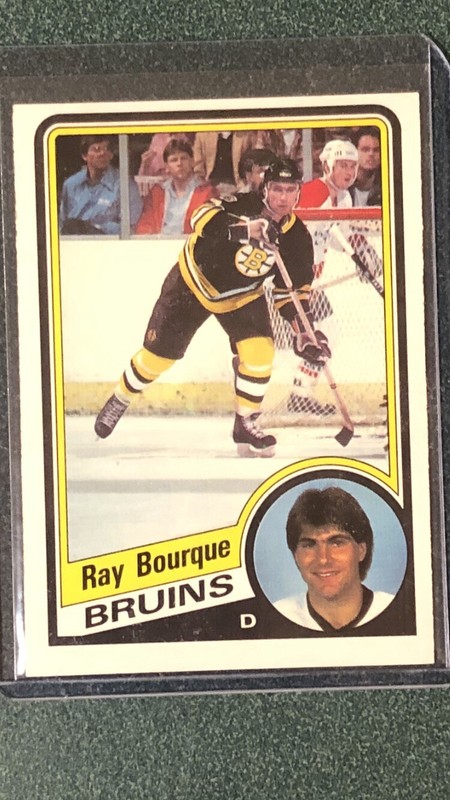 1984/85 O-Pee-Chee #1 Ray Bourque    Boston Bruins   Vintage  42 Years Old