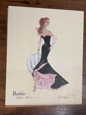 Robert Best Signed Limited Edition Barbie Fashion Model Collection