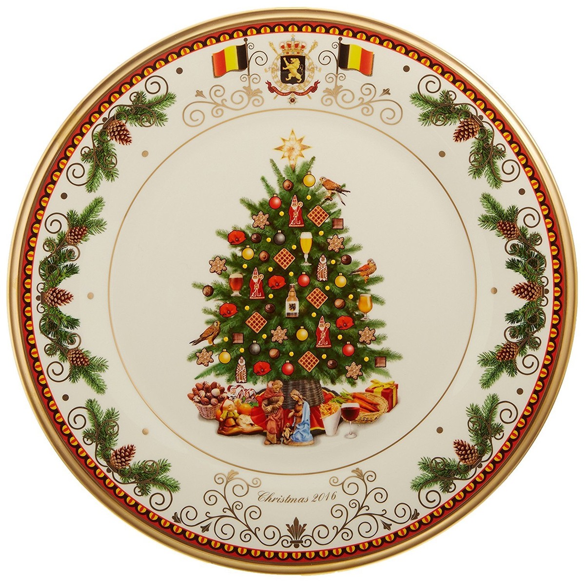 Lenox Annual Holiday Collector's Plate 1991, First in Series