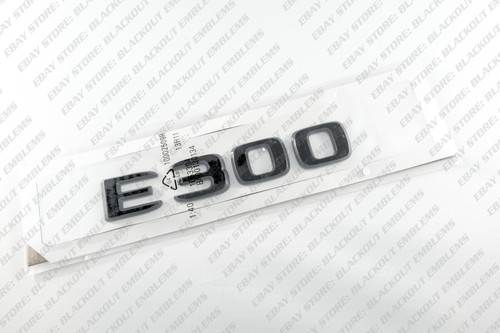 Gloss Black Emblems Trunk Letter for Mercedes-Benz E300 W210 W211 W212 W213 W214 - Picture 4 of 4