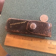 LEATHER VINTAGE ORIGINAL PREMIUM   SHEATH FOR LEATHERMAN  SUPER TOOL    USA S30