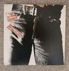 THE ROLLING STONES - STICKY FINGERS ORIGINAL ZIP VINYL LP UK 1971 1st Pressing