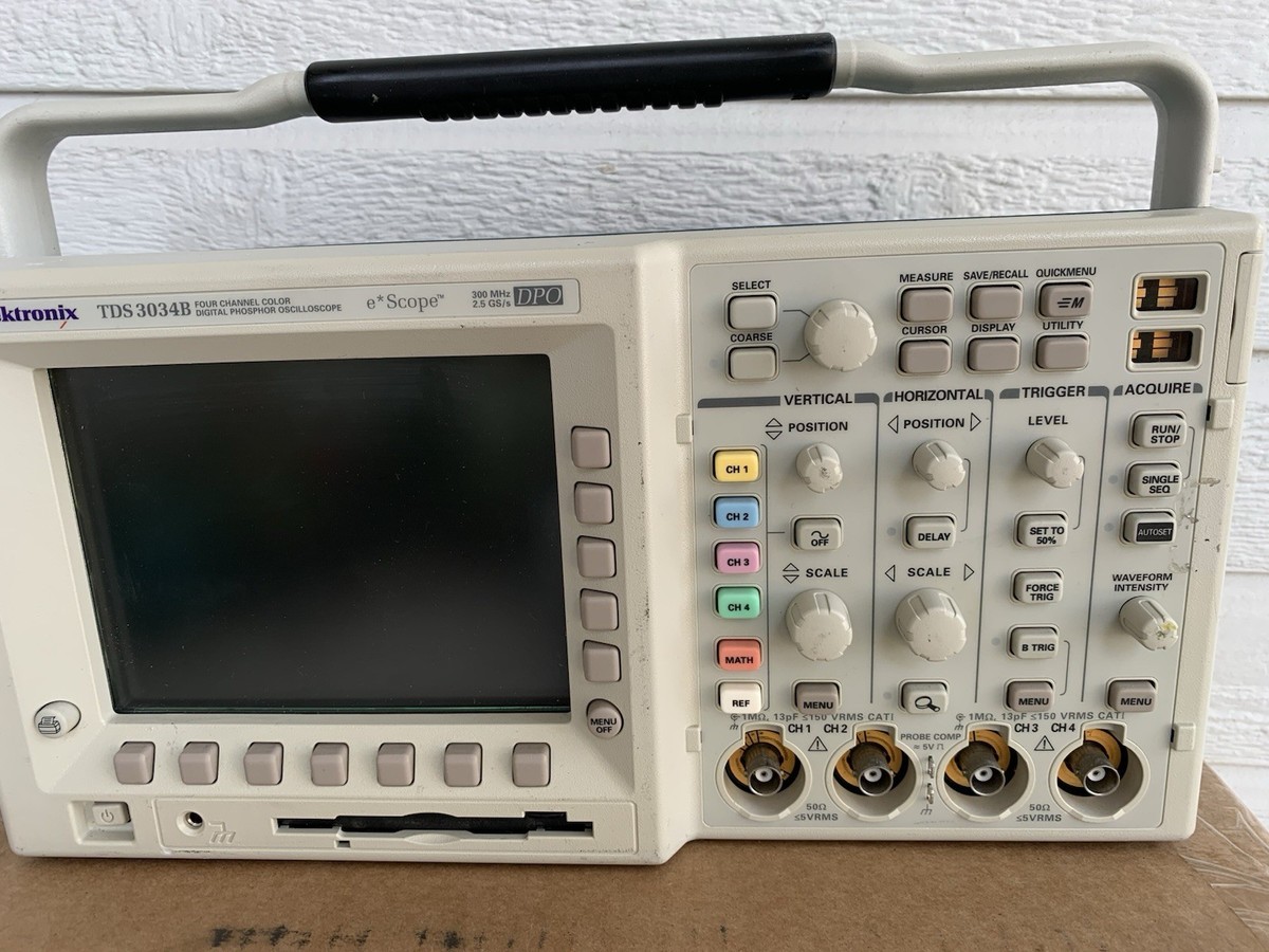 Tektronix TDS3034B Digital Phosphor Oscilloscope for sale Tektronix TDS3034B Digital Phosphor Oscilloscope for sale