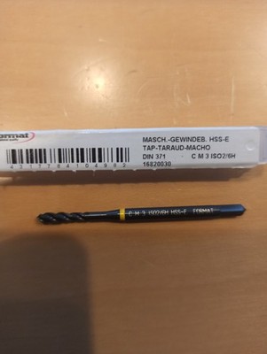 Format Gewindeschneider HSS-E / C M 3 - ISO2/6H DIN371