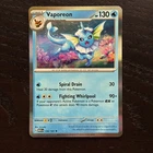 Vaporeon 134/165 Pokemon 151 Scarlet & Violet Holo Rare Card NM