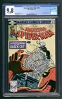 Amazing Spider-Man #205 CGC 9.8 with White Pages Black Cat Appearance