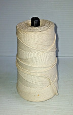 14 OZ Cotton Butcher String Farm Cooking Twine Cone White Craft Gardening