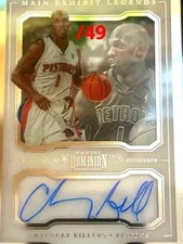 /49Chauncey Billups Autograph AUTO NBA Finals MVP