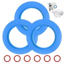 Flush Valve Seal 3 Pack Silicone Material American Standard Toilet Parts