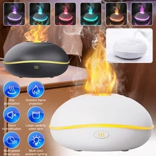 3D Flame Mist For Office Home Decor Air Humidifier Essential Oil Aroma Diffuser