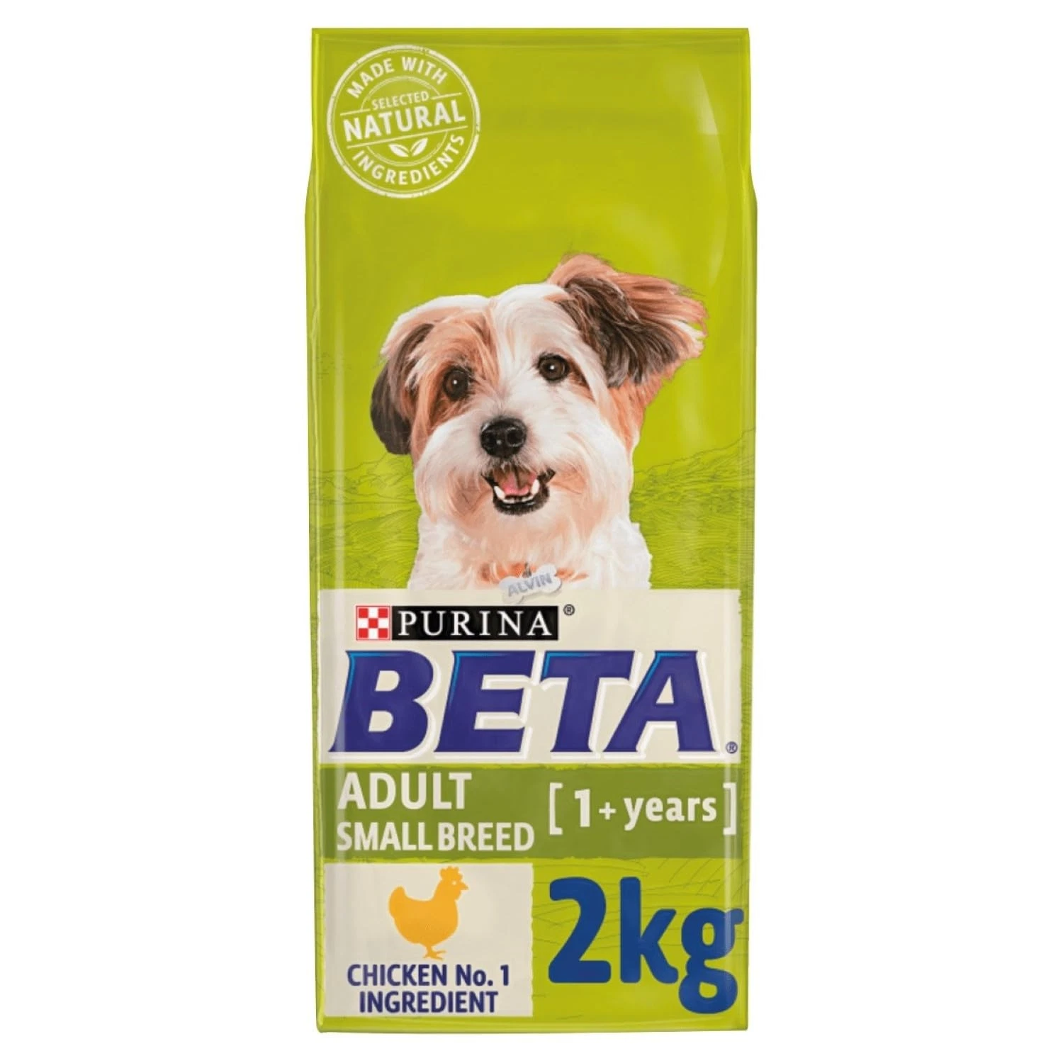 PURINA Adult Small Breed Dry Dog Food Chicken 2kg [Pack of 4]