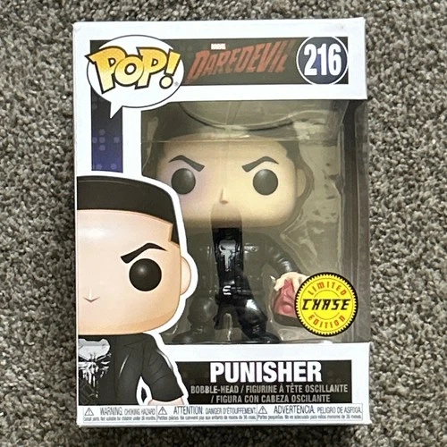 2022 Funko Pop! Marvel Daredevil: PUNISHER CHASE Vinyl Bobble Head Figure NEW