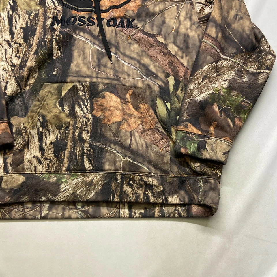 Vintage Mossy Oak Realtree Hoodie Mens XL Multicolor Camouflage Performance - Image 2 of 4
