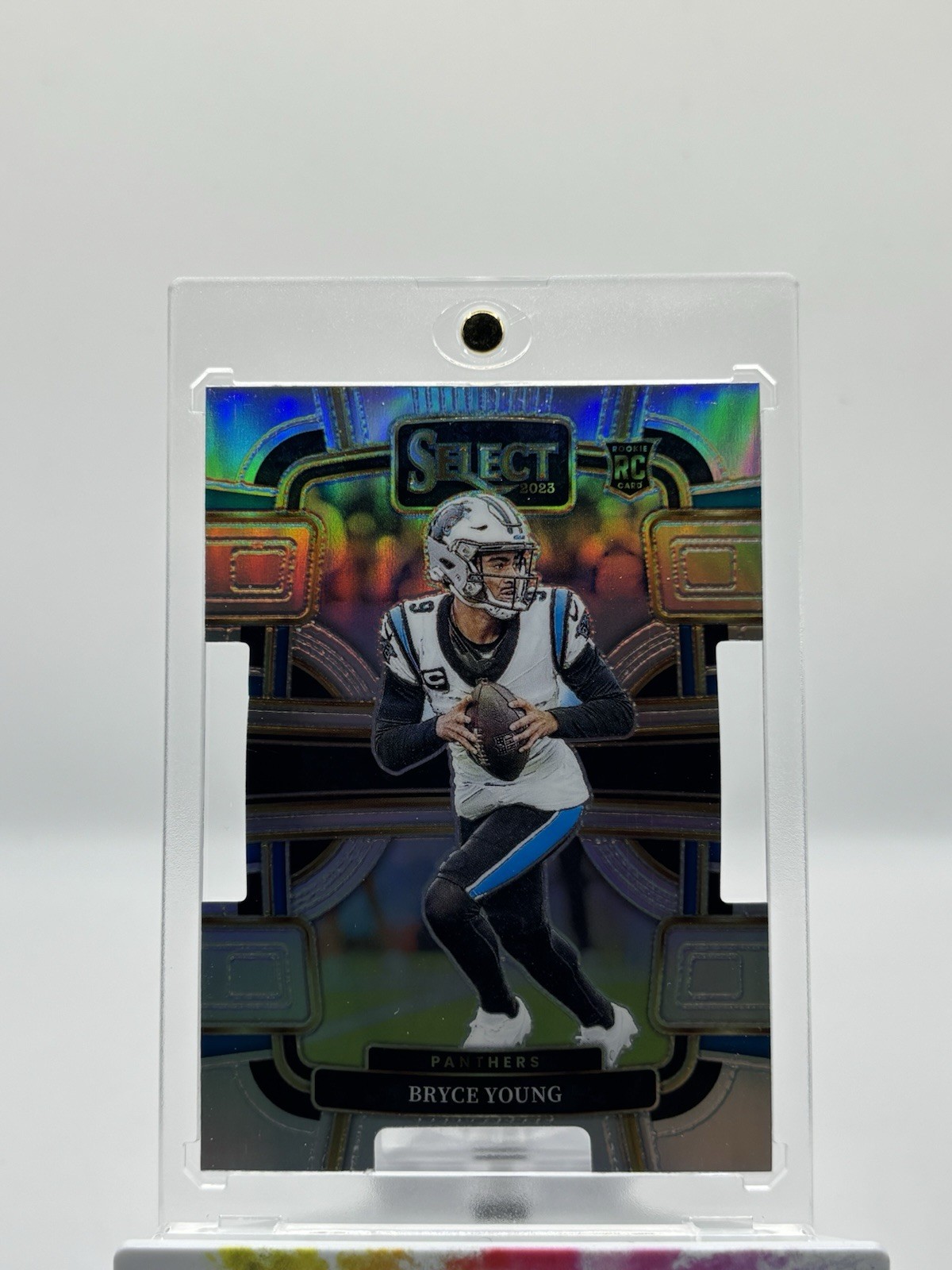 2023 Panini Select Silver Prizm Die-Cut Bryce Young #14 RC Carolina Panthers