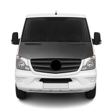 Haubenbra Steinschlagschutz f&uuml;r Mercedes Sprinter W906 2013-2018 Carbon Schwarz