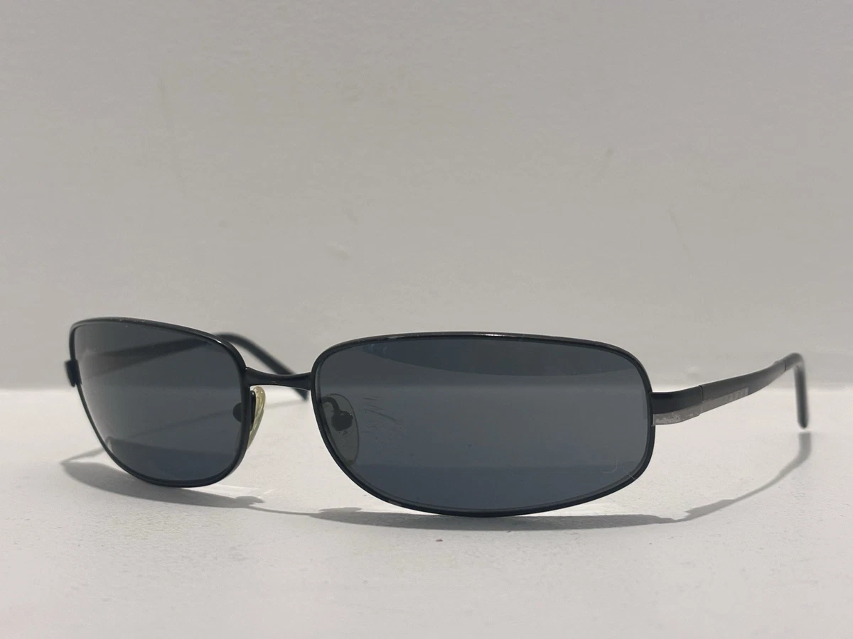 AUTHENTIC PRADA vintage aviator chrome sunglasses. rare frame, gently used PRADA Sunglasses SPR13H Prada 90s Designed by Miuccia Prada  main image 4