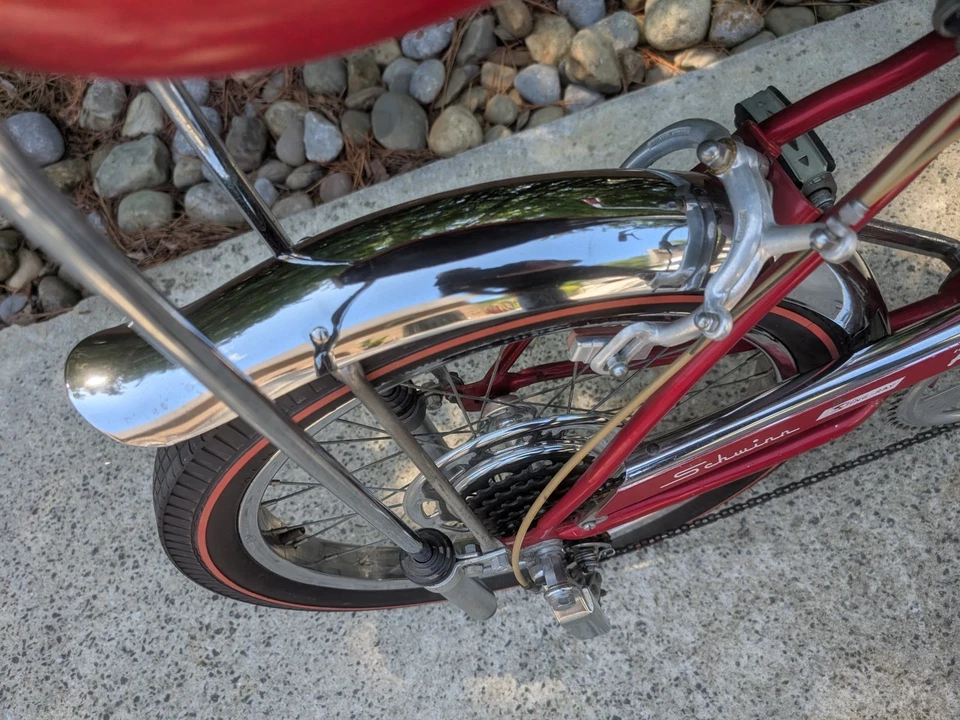 Bicicleta Schwinn 1969 Apple Krate Stingray 5 velocidades original Foto 4 de 4