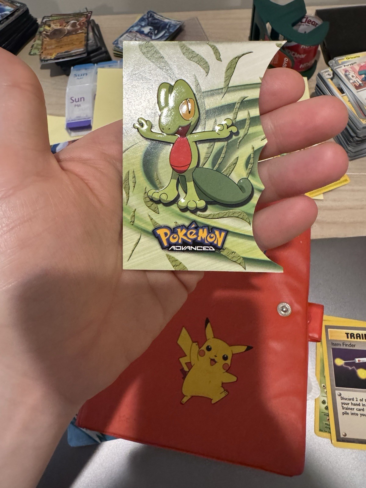2003 Topps Pokemon Advanced Treecko #1/18 Die-Cut