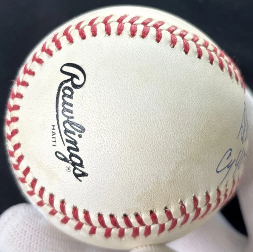 Don Newcombe Signed ONL Baseball “Cy Young-MVP-1956” Inscriptions (JSA Sticker) - Image 3 of 4