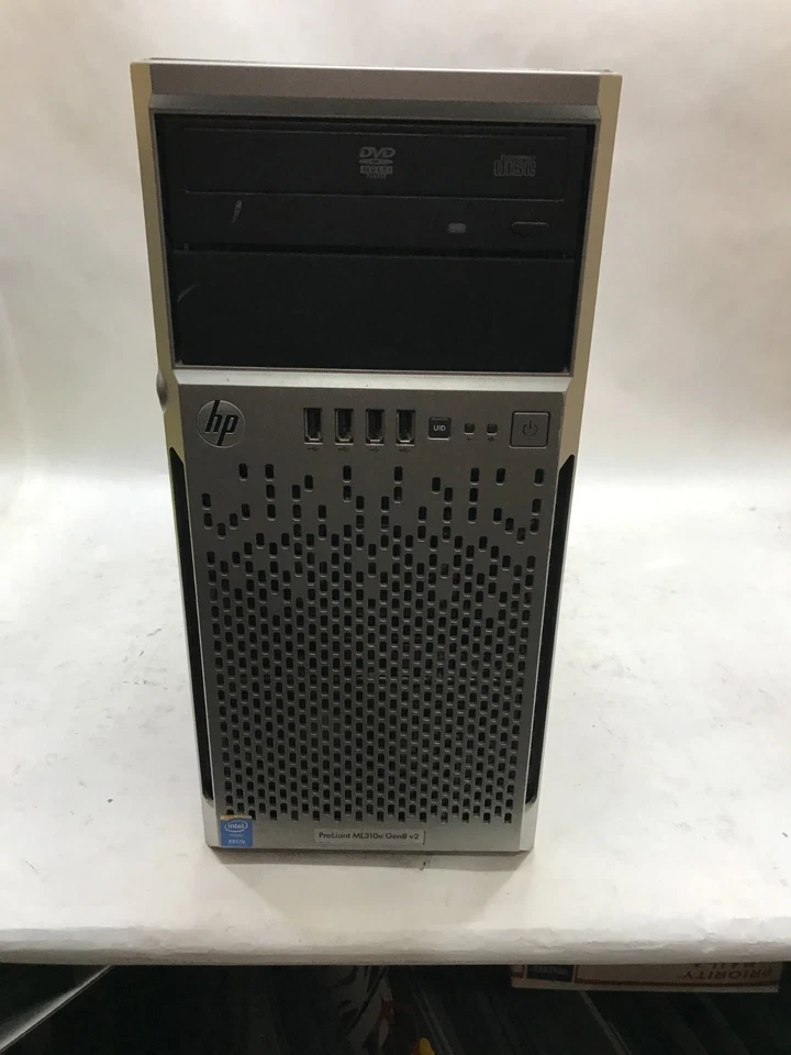 HP Proliant ML310e Gen8 Xeon E3-1220 v2 3.10GHz 4GB RAM 1TB HDD NO OS NO KEYS DW - Image 3 of 4
