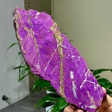 430G Natural dream Purple purpurite slab Mineral Specimen Healing from Namibia