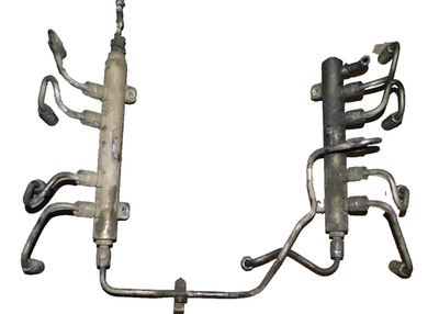 #ad High Pressure Fuel Rail Set w Sensor 2006 10 Chevy GMC 6.6L LBZ LMM Priced low $100.00