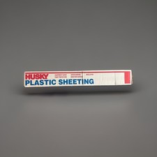 12' x 100' Clear 4-Mil Low Density Plastic Sheeting Roll, Polyethylene Film