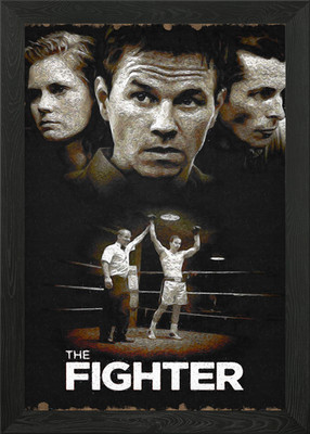 Der Kämpfer Filmposter gerahmt Wandbild Poster Leinwanddruck Bild