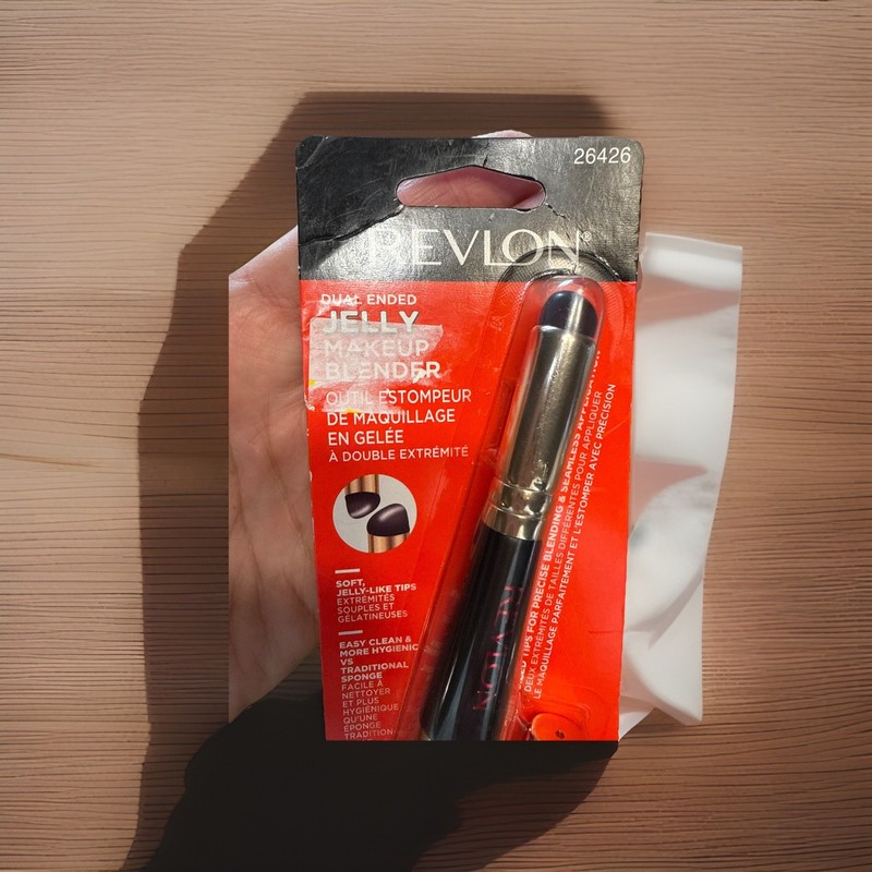 Revlon Dual-Ended Jelly Makeup Blender Tool Silicone Applicator