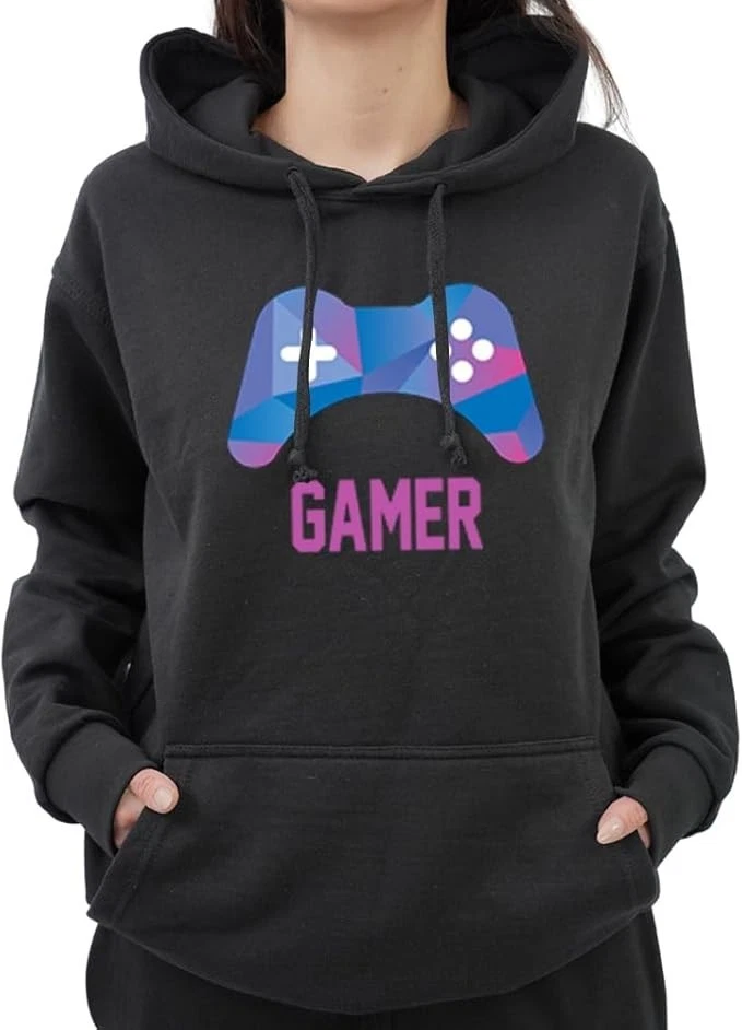 Funny Gamer Gaming Game Lover Colorful Gaming Console Stylish Hoodie