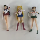 Vtg 1993 Bandai Sailor Moon Petit Soldier Mini Figures Lot Mars Moon Jupiter PVC