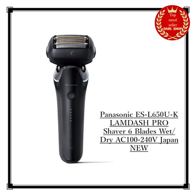 Panasonic ES-L650U-K LAMDASH PRO Shaver 6 Blades Wet/Dry AC100