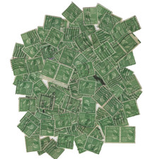 U.S. Scott 804 George Washington .01C 100 used stamps 01/06/2026