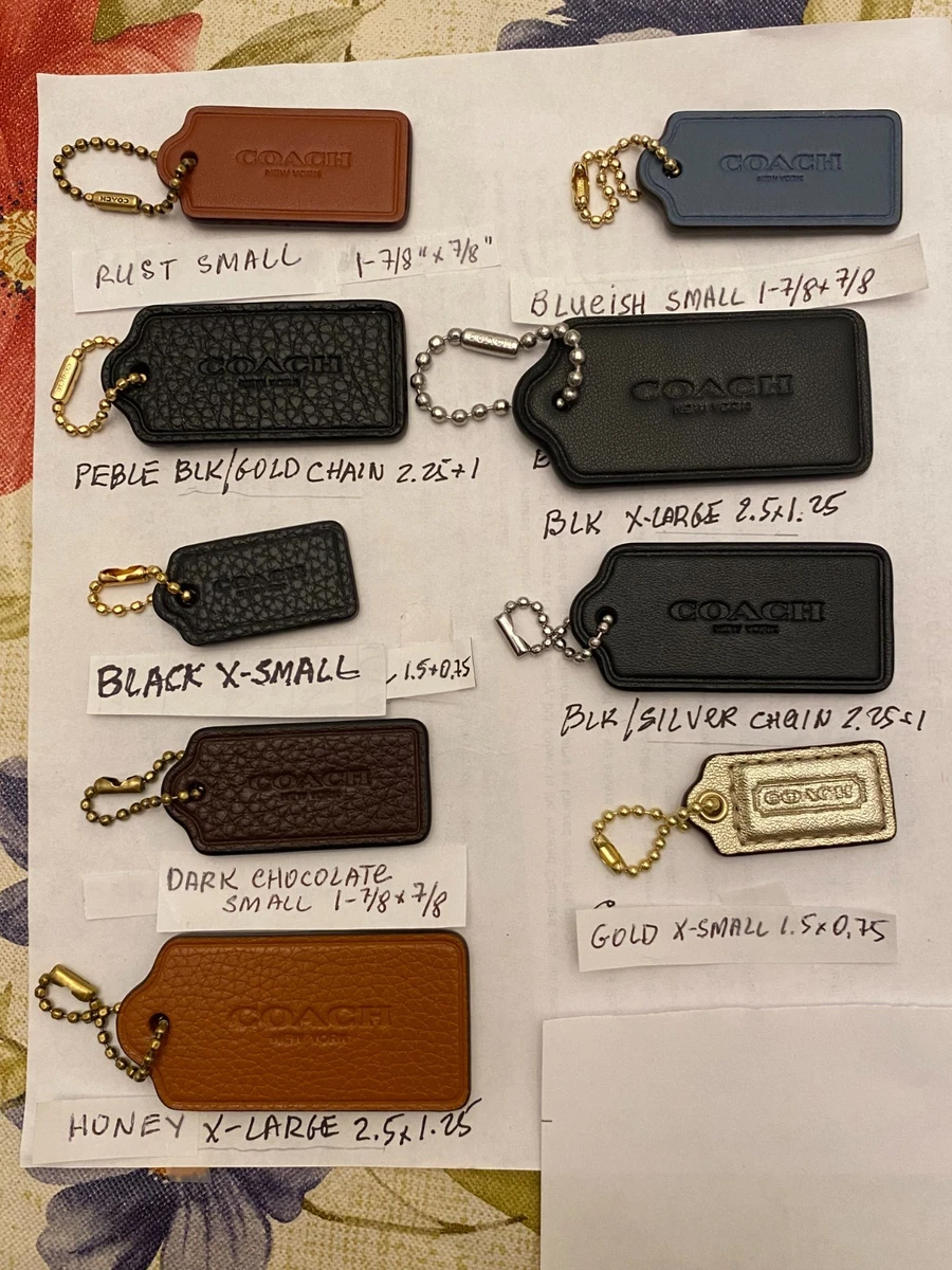 小物 Old Coach Hang Tag 7-Piece Set Charms 小物 Old Coach Hang Tag 7-Piece Set Charms 小物 Old Coach Hang Tag