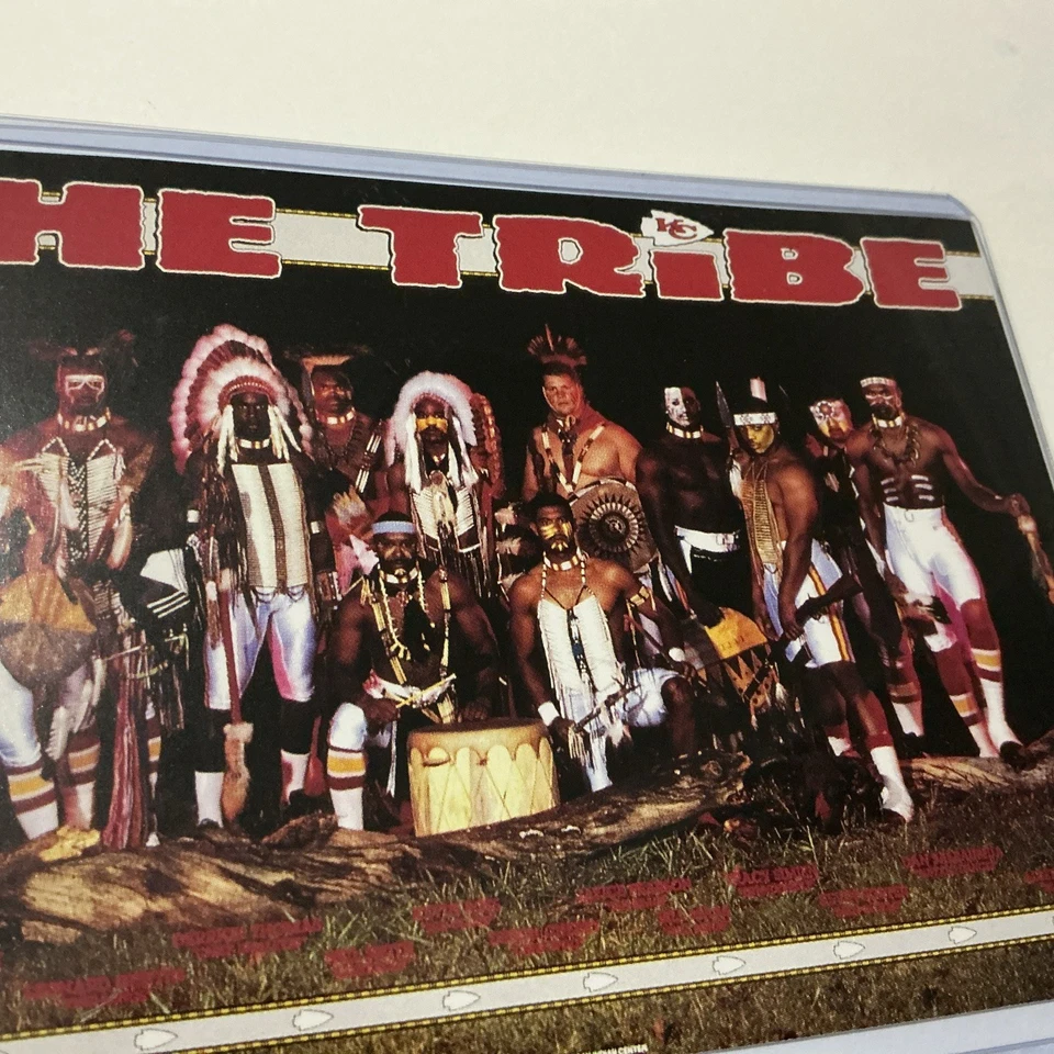 Vintage Kansas City Chiefs “The Tribe” Derrick Thomas Promo Poster Card 4x6 Rare - Image 4 of 4