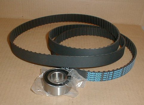 Maserati Biturbo  TIMING BELT & TENSIONER BEARING SET 18V cam camshaft cogged  