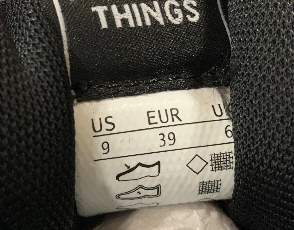 Lucky Step Mid Top Sneakers, Black, Size 9 - Image 3 of 4