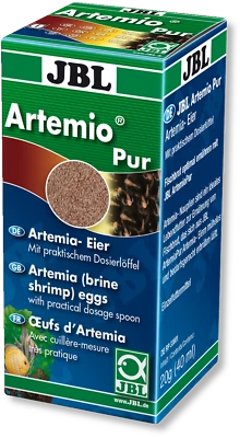 JBL Artemio Pur Lebendfutter herstellen Artemia Eier Fisch Aquarium Futter 40 ml