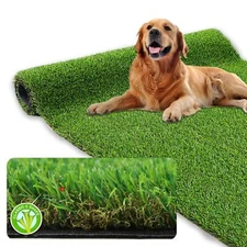 Realistic Artificial Grass Rug Indoor Outdoor Patio 3ft X 5ft Thick Fake Grass F