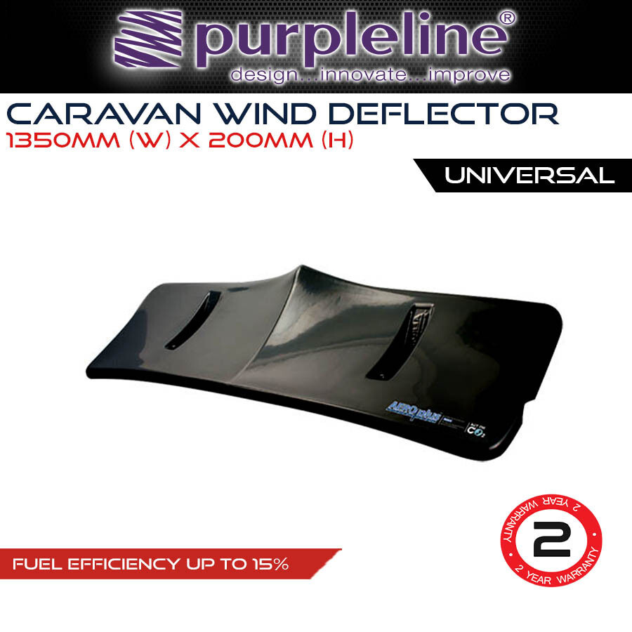 Purple Line Aeroplus Caravan Wind Deflector 4x4 4WD SUV Caravan & RV Accessories eBay