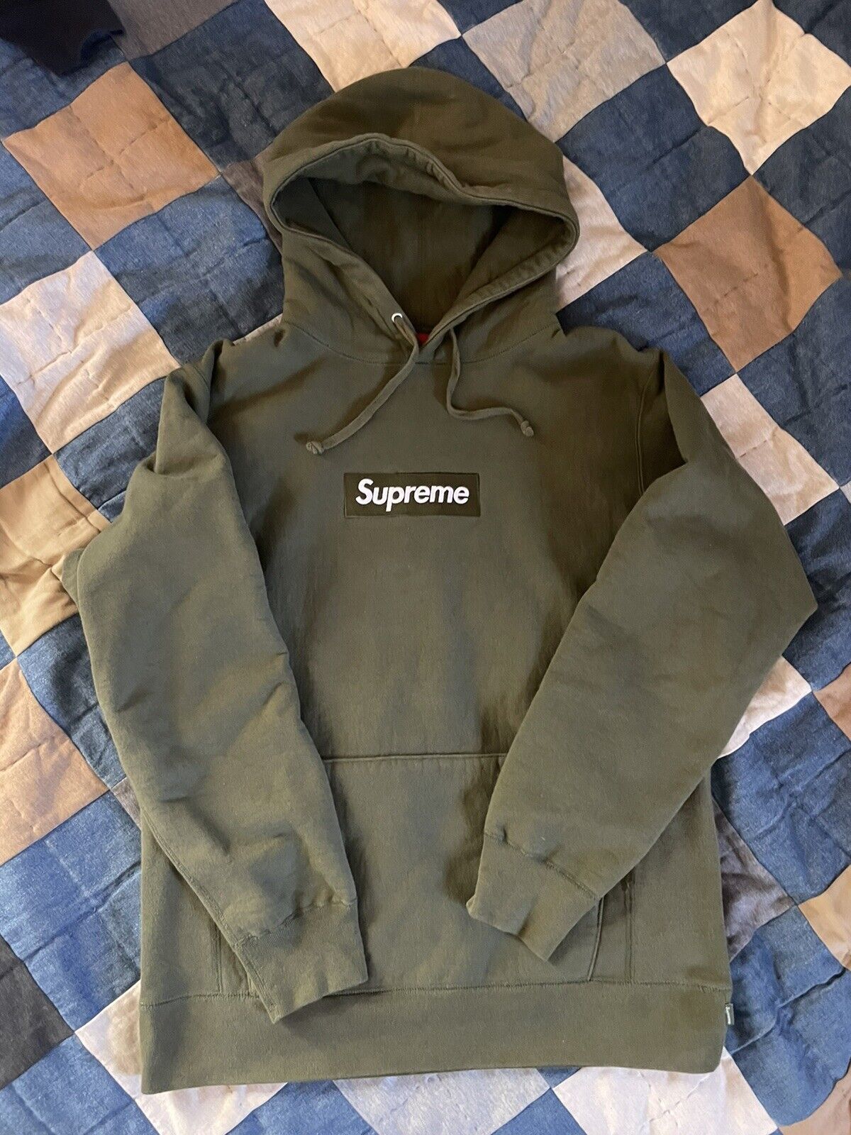 LOUIS VUITTON/SUPREME BOX LOGO HOODED SWEATSHIRT, S/S 2017