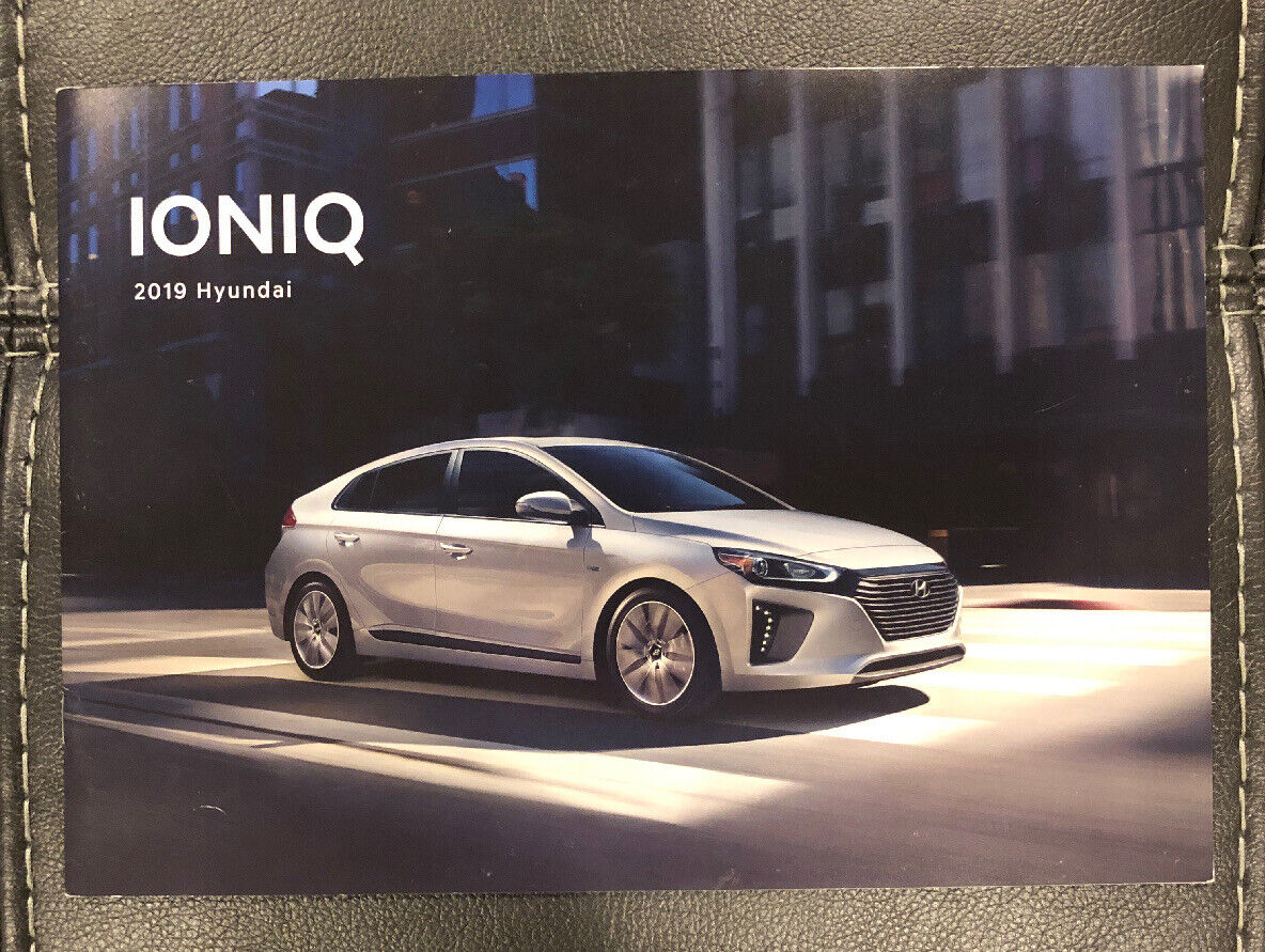 2019 HYUNDAI IONIQ 16page Original Sales Brochure eBay 2019 HYUNDAI IONIQ 16page Original Sales Brochure eBay