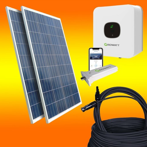 Photovoltaikanlage Plug & Play Komplett Set 1500 Watt Solar Photovoltaikanlage Komplett Set, Plug & Play für die