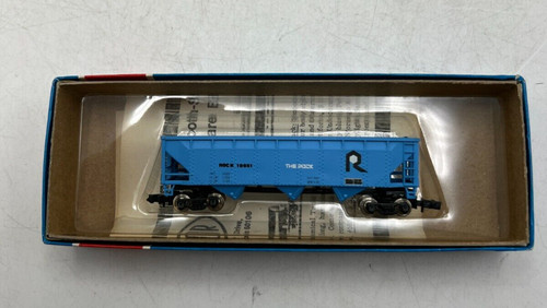Vagón de carga tren The Rock Blue Hopper 10651 escala N Con-Cor 1652J | Zustand: Used