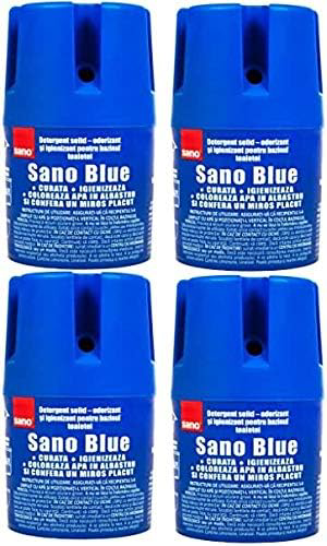 Sano Blue Water Toilet Bowl Cleaner Long Lasting Air Freshener WC Tablet Pack o - Afbeelding 1 van 4