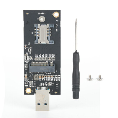 NGFF M.2 Schlüssel B zu USB 3.0 Adapter mit SIM 6pin Slot für 4G LTE/WWAN Modul